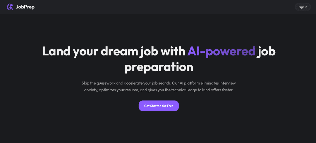 AI JobPrep